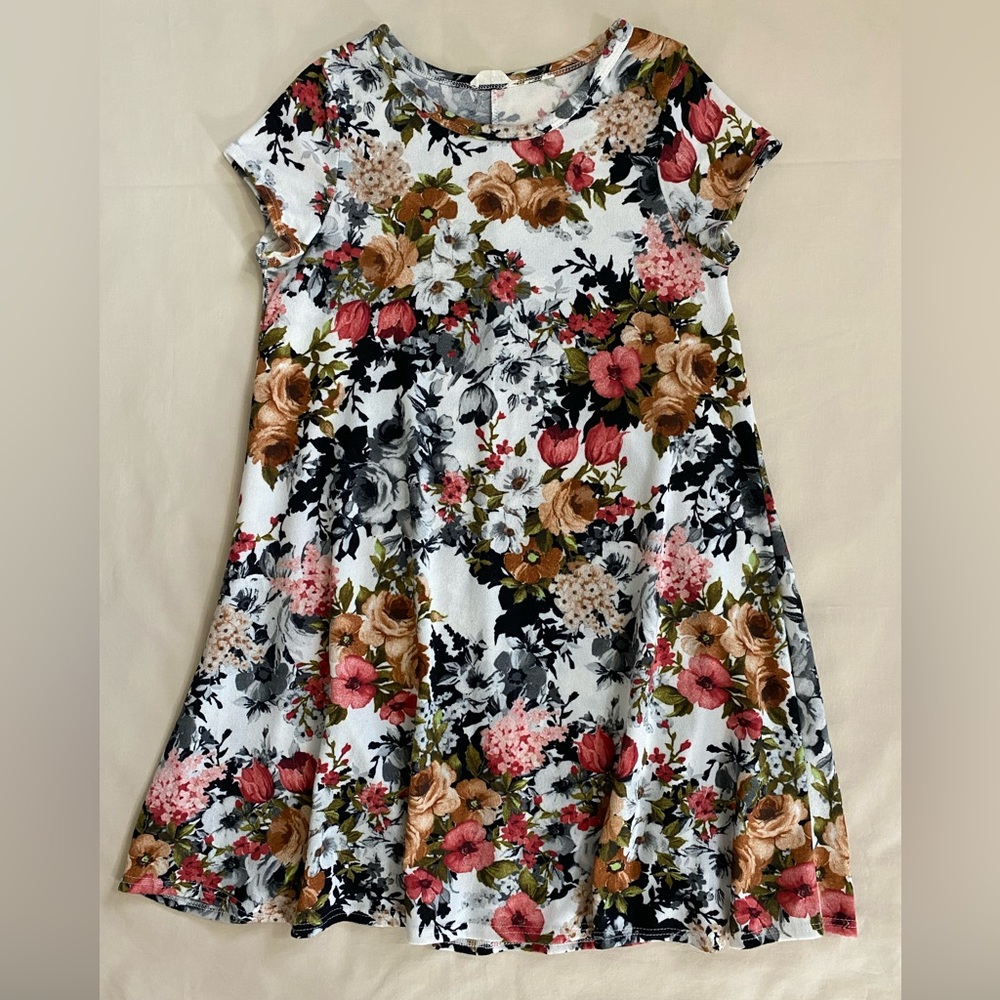 Pinc floral dress